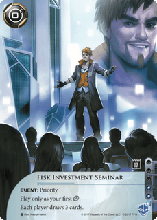 Android: Netrunner – Alternate Art Fisk Investment Seminar