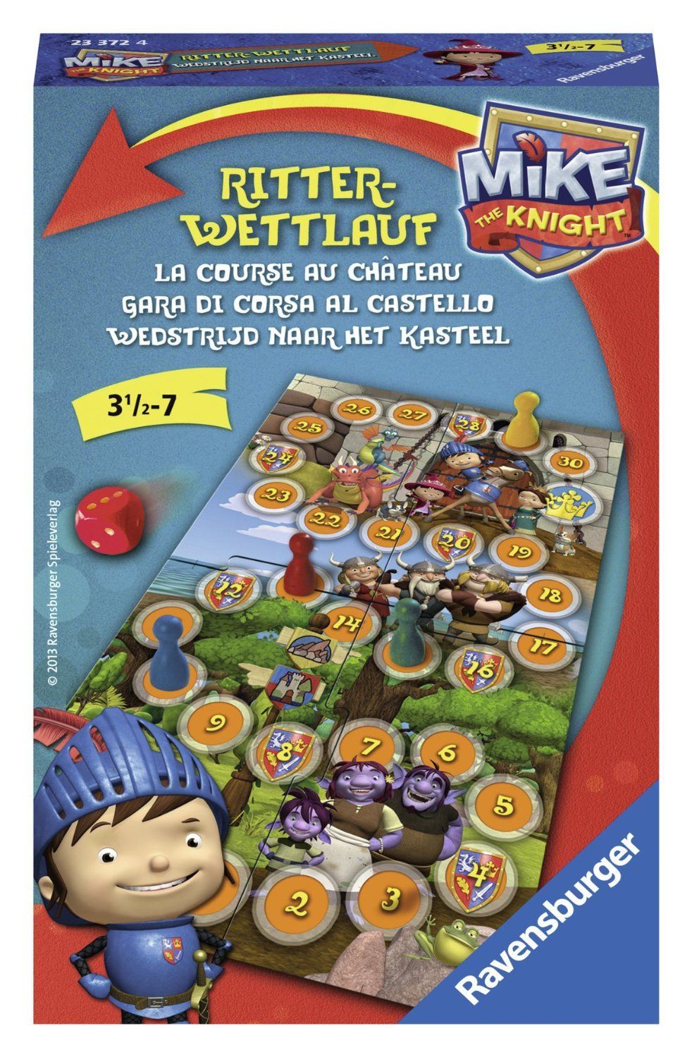 Mike the Knight: Ritter-Wettlauf box art