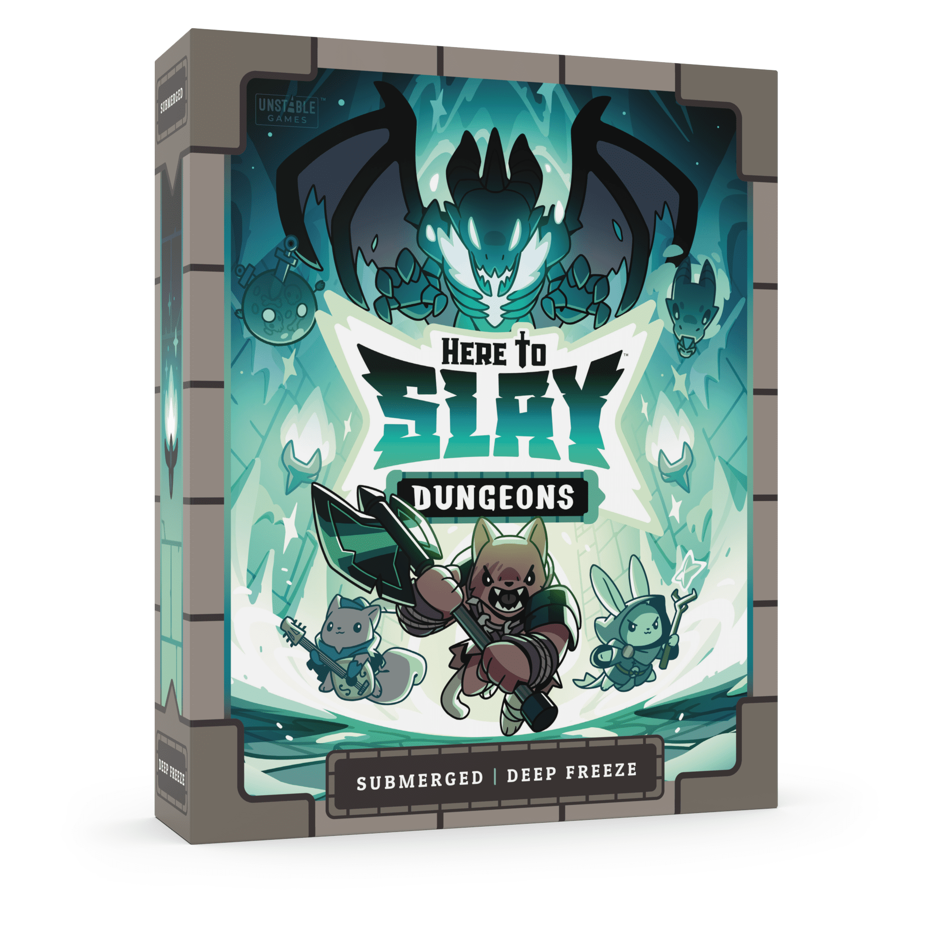 Cover art for Here to Slay DUNGEONS: Submerged | Deep Freeze