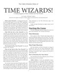 RPG Item: The Likely Mistaken Rules of Time Wizards!
