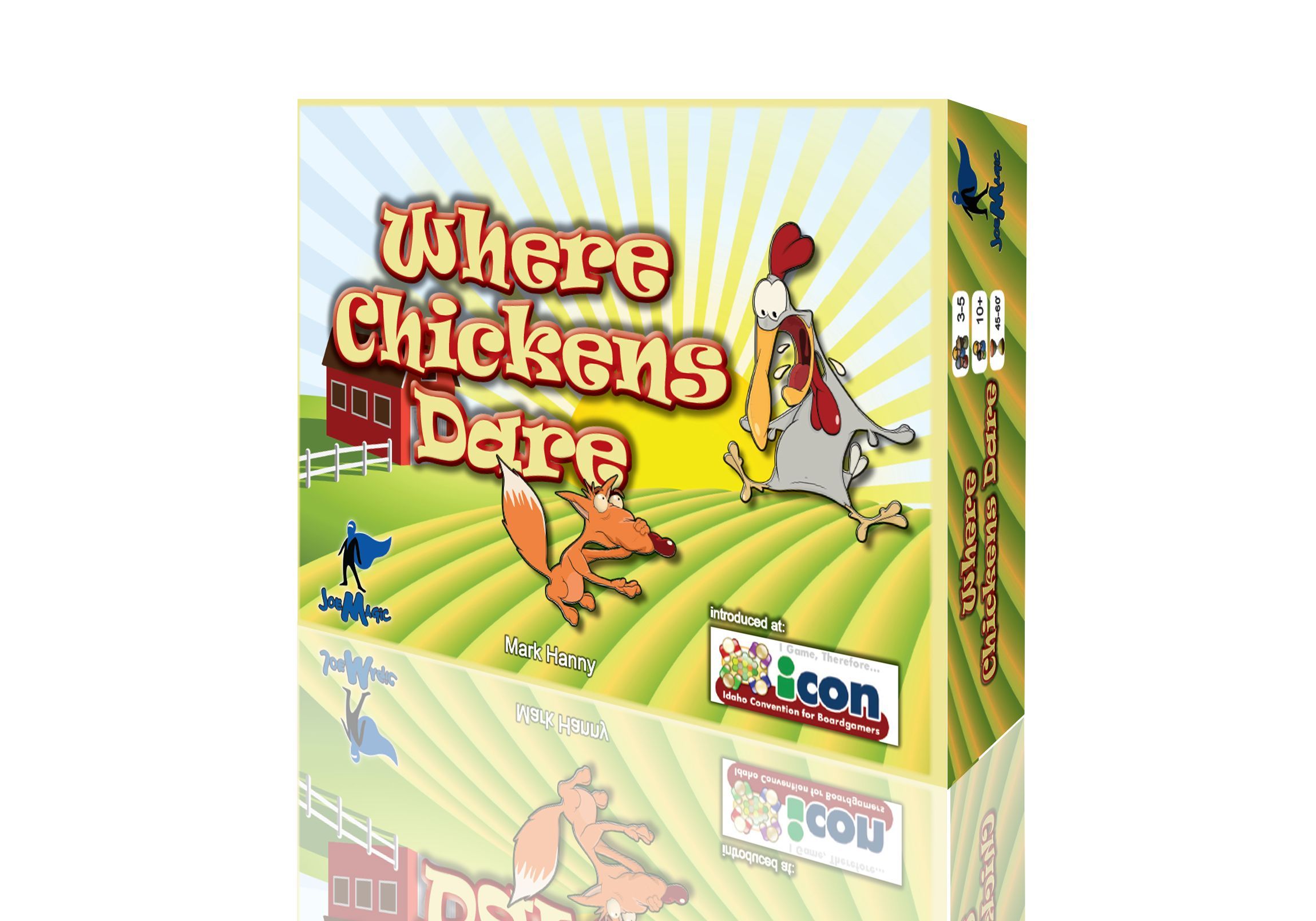 Where Chickens Dare box art