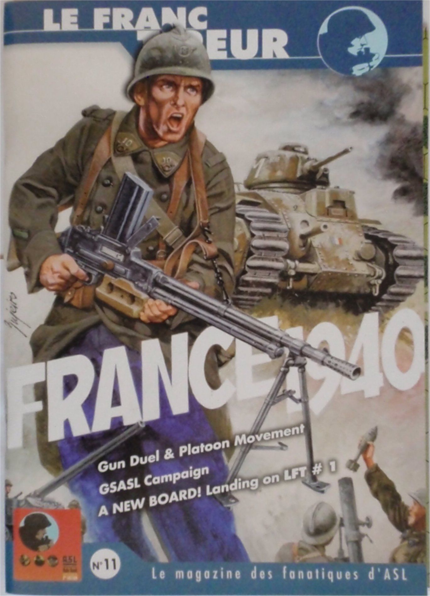 Le Franc-Tireur #11: France 1940 cover art