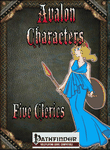 RPG Item: Avalon Characters: Five Clerics