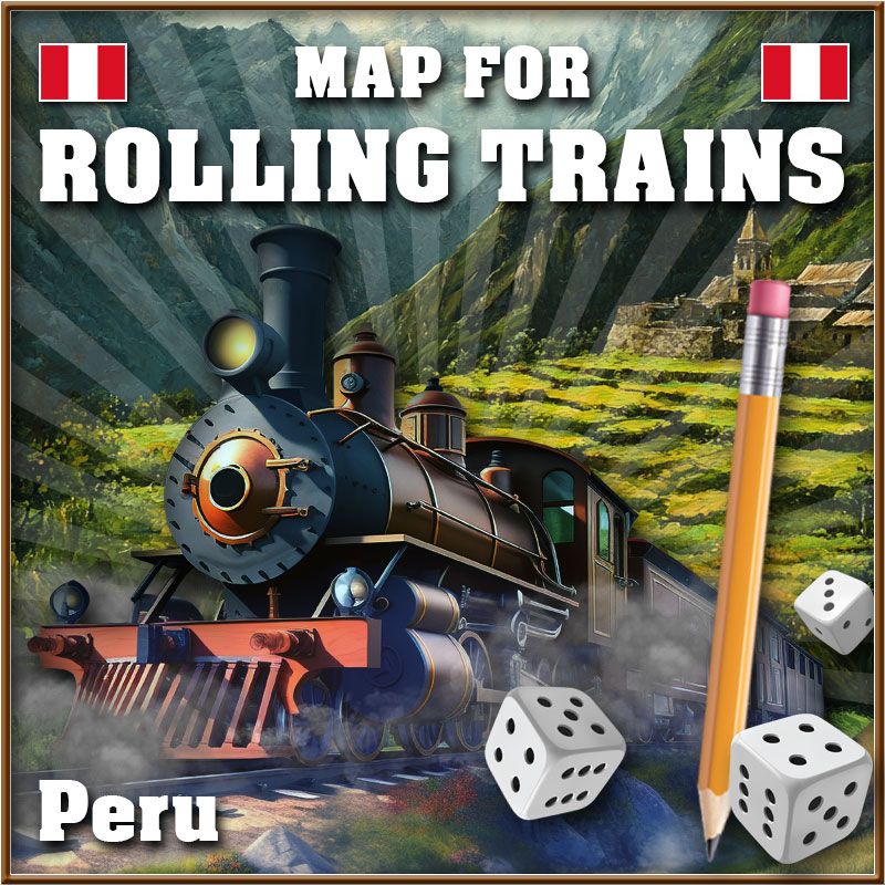 Rolling Trains: Peru Map