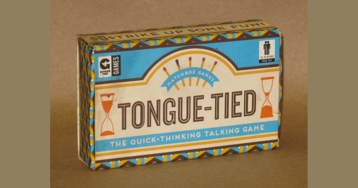 TongueTied Board Game BoardGameGeek
