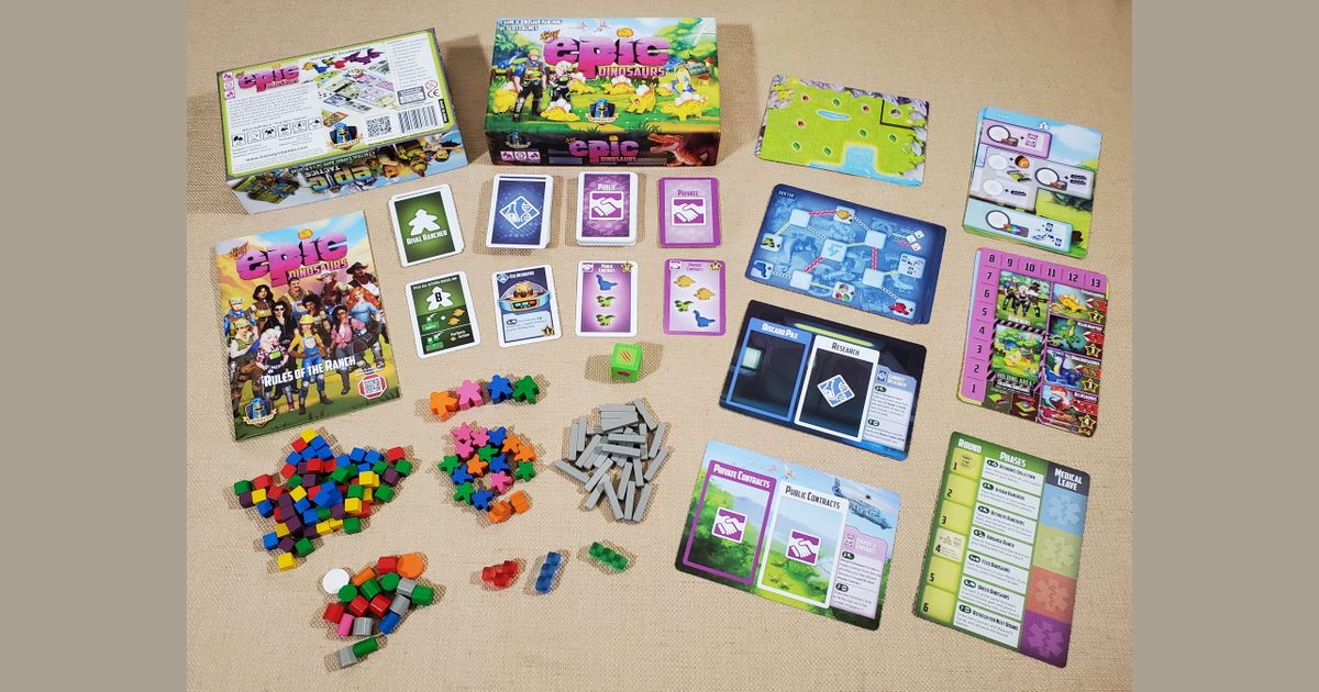 tiny epic dinosaurs board game