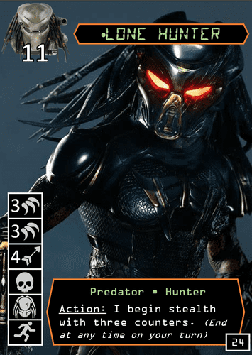 Aliens vs. Predator: The Card Game (A fan reboot of the 1997 game ...