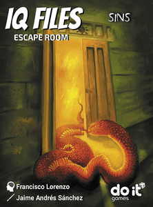 Iq Files: Escape Room – Sins box art