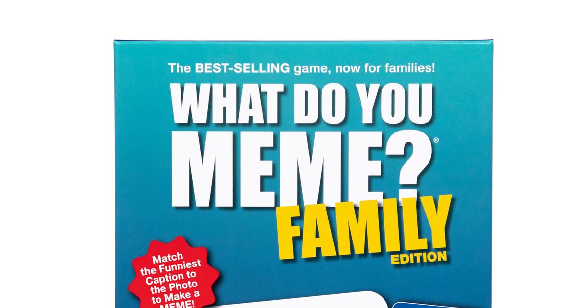 Sealed What Do You Meme? Family Edition Board Game