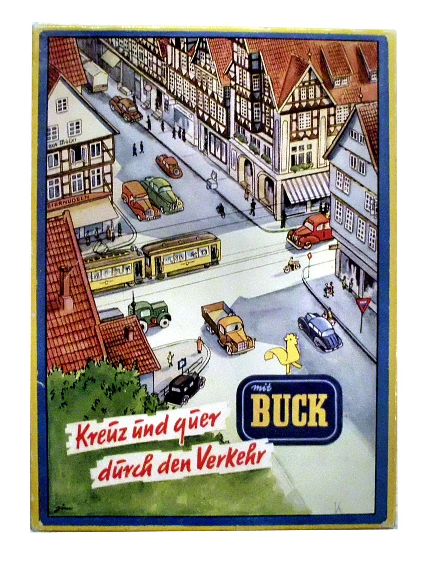 Kreuz und quer mit Buck durch den Verkehr cover art
