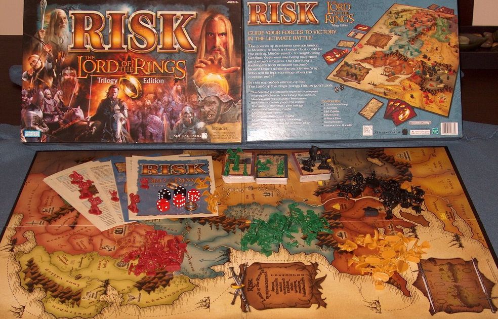 Variant zuiverheid Aanzienlijk Risk: The Lord of the Rings Trilogy Edition | Image | BoardGameGeek