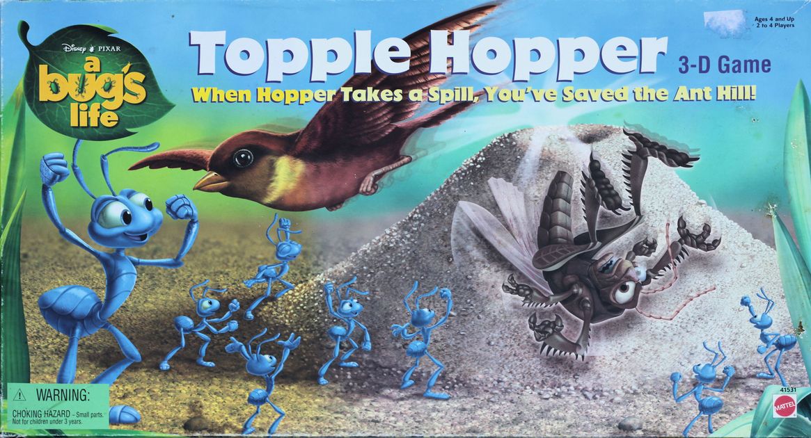 A Bug's Life Topple Hopper 3D Game Image BoardGameGeek