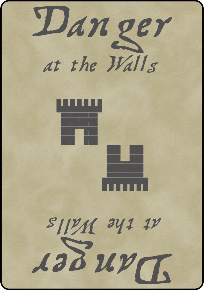 Danger at the Walls