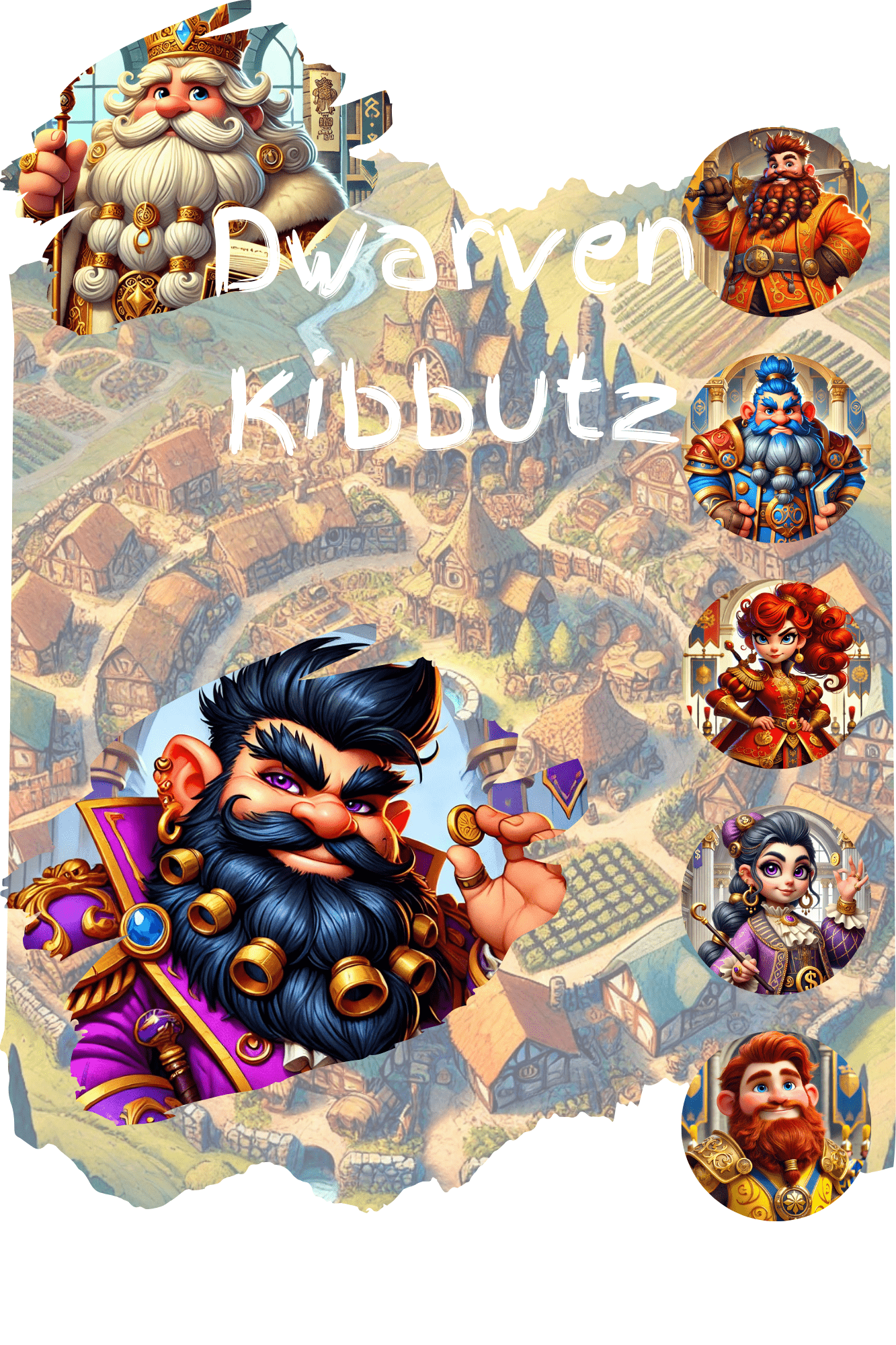 Cover art for Dwarven Kibbutz