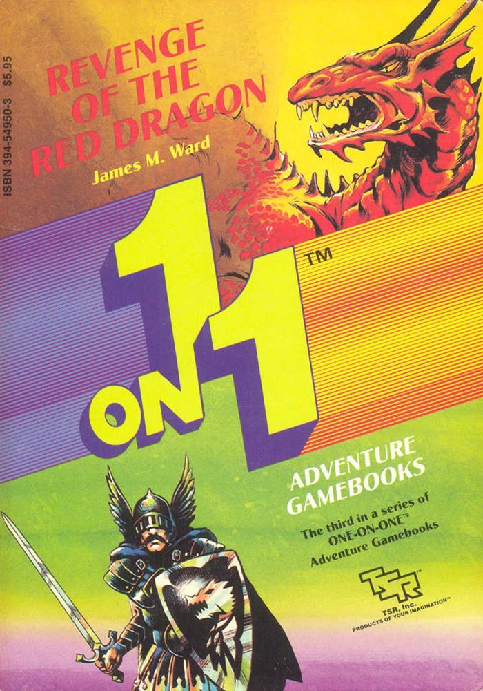 1 on 1 Adventure Gamebooks: Revenge of the Red Dragon cover art