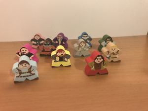 Pandemic: In the Lab & On the Brink Character Meeples