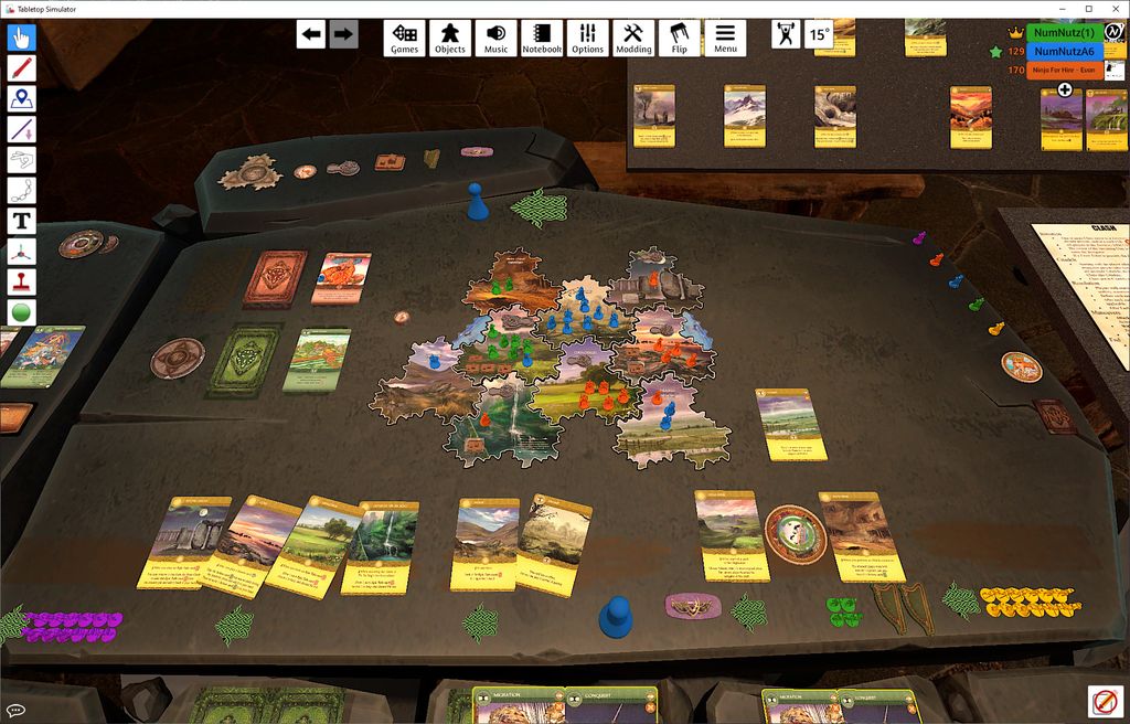 Want to play a 5-Player game of INIS on Table Top Simulator? | Inis