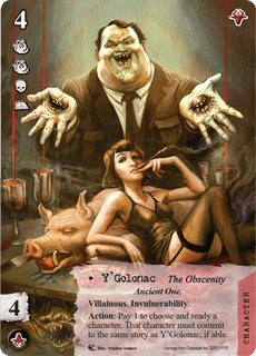 Call of Cthulhu: The Card Game – Alternate Art Y'Golonac