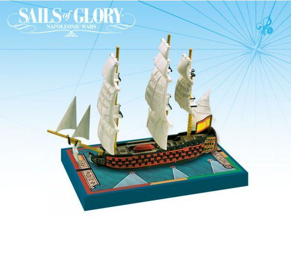 Sails of Glory Ship Pack: Principe de Asturias 1794 / San Hermenegildo 1789