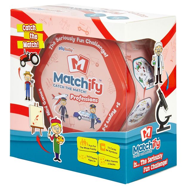 Matchify Original Game Card Family Match Fun Educational Travel Party Learning 