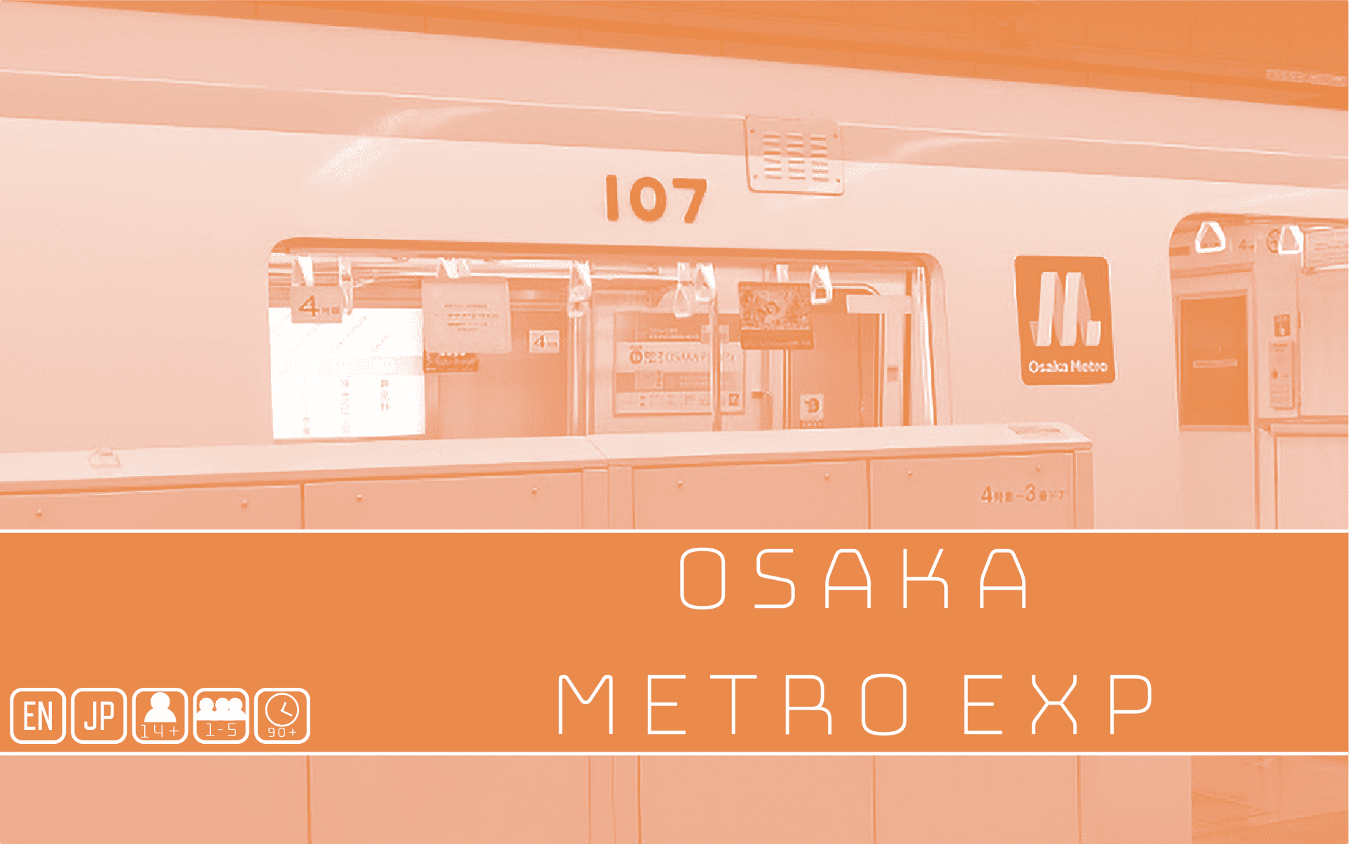 TOKYO METRO: OSAKA METRO EXPANSION (Limba Engleza) doboz