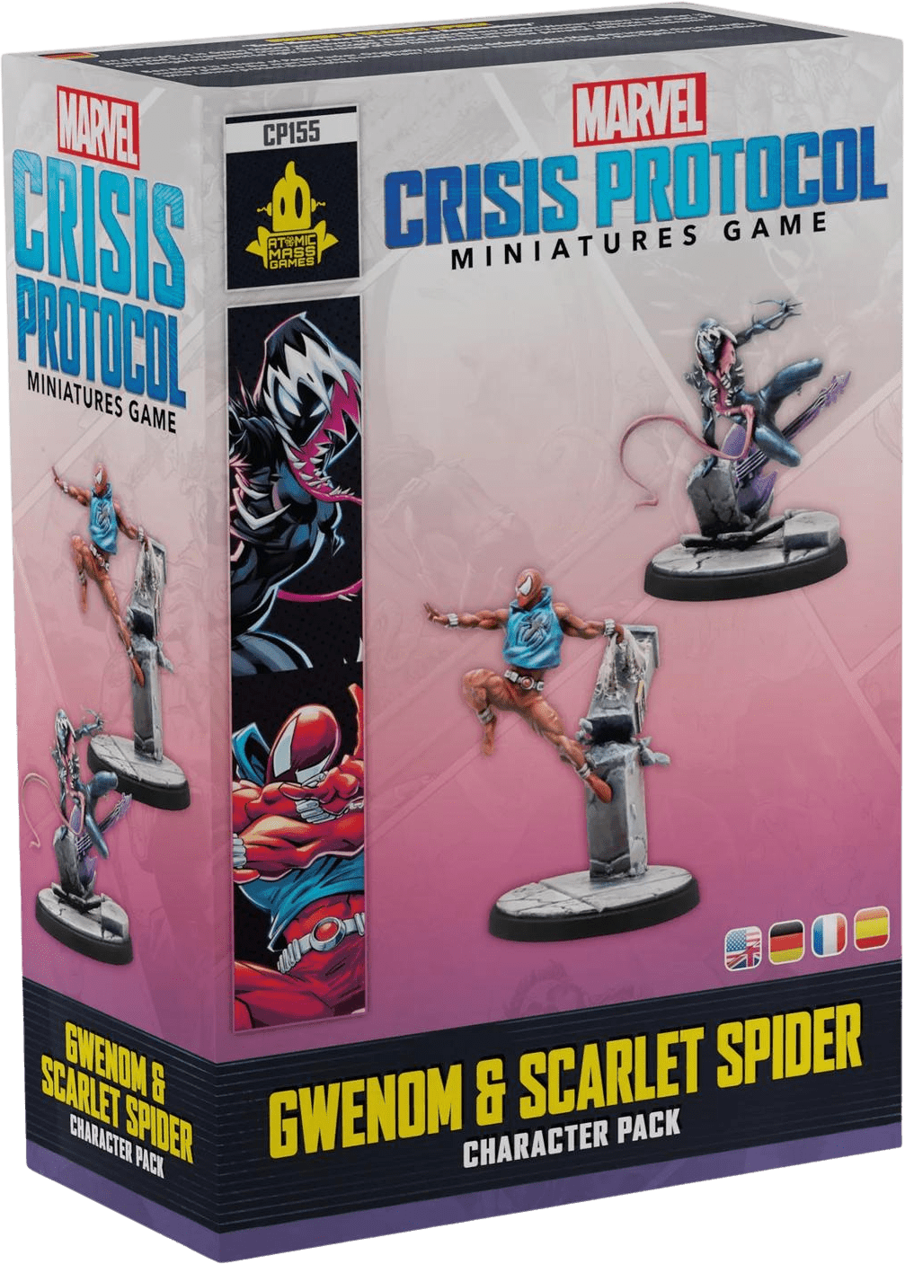 Marvel: Crisis Protocol – Gwenom & Scarlet Spider cover art