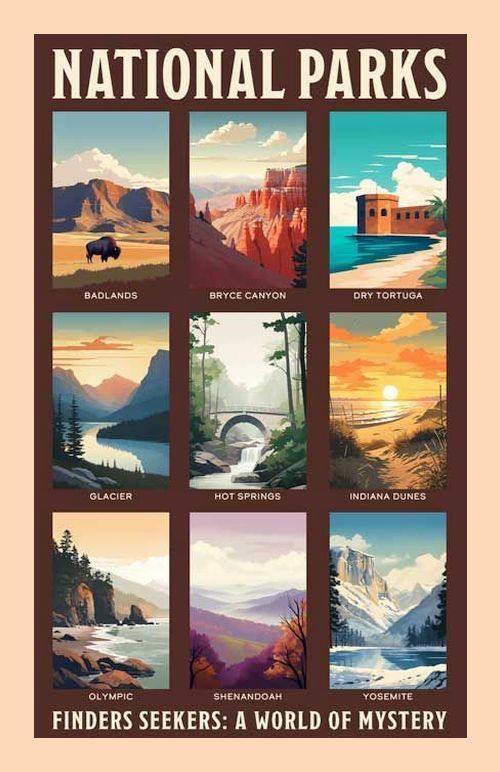 Cover art for Finders Seekers: National Parks – Trail of Secrets