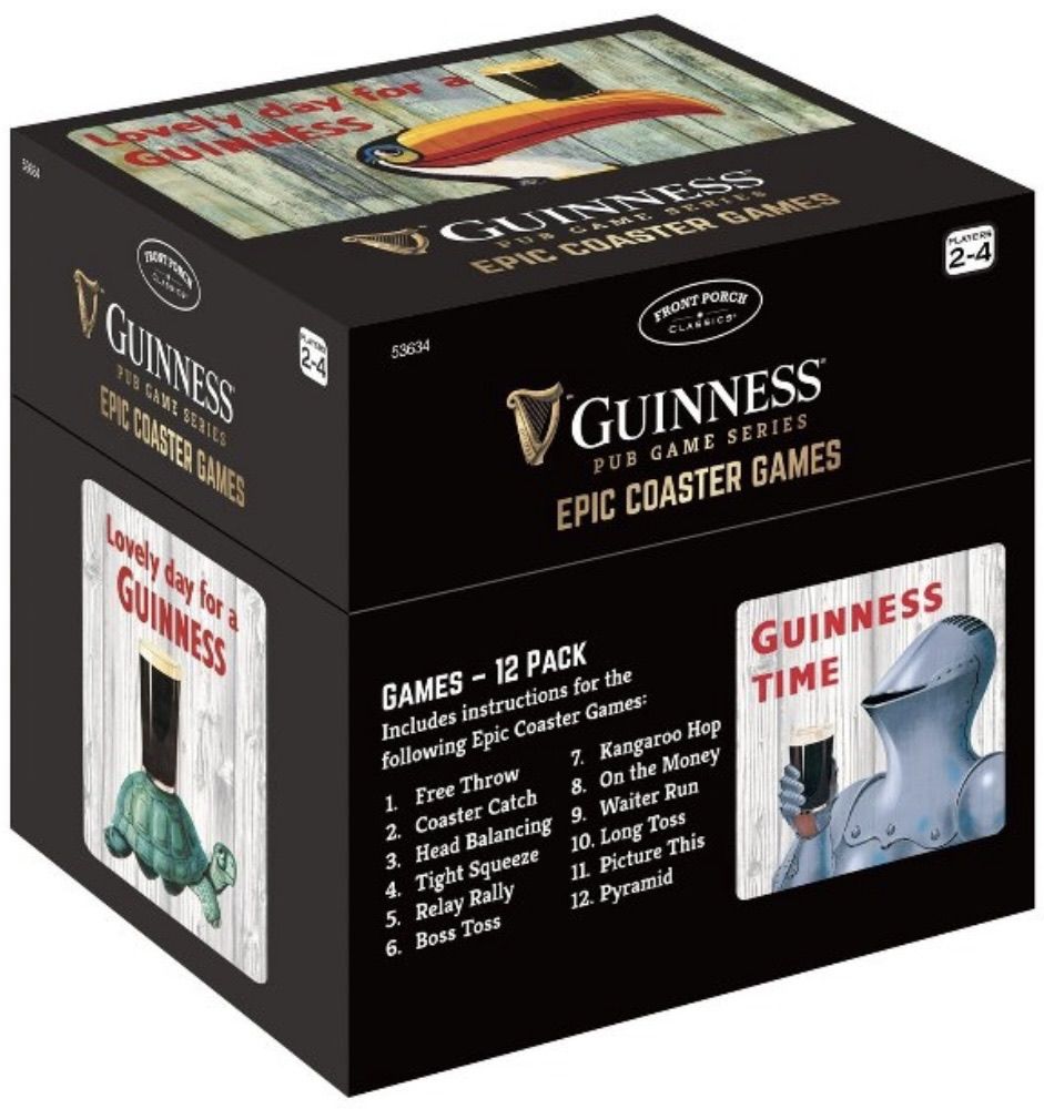 Cover art for Guinness: Pub Game Series – Epic Coaster Games