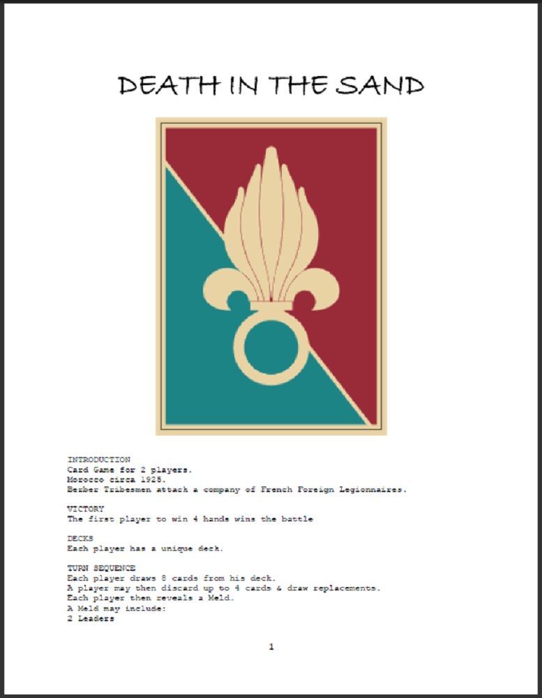 Death in the Sand