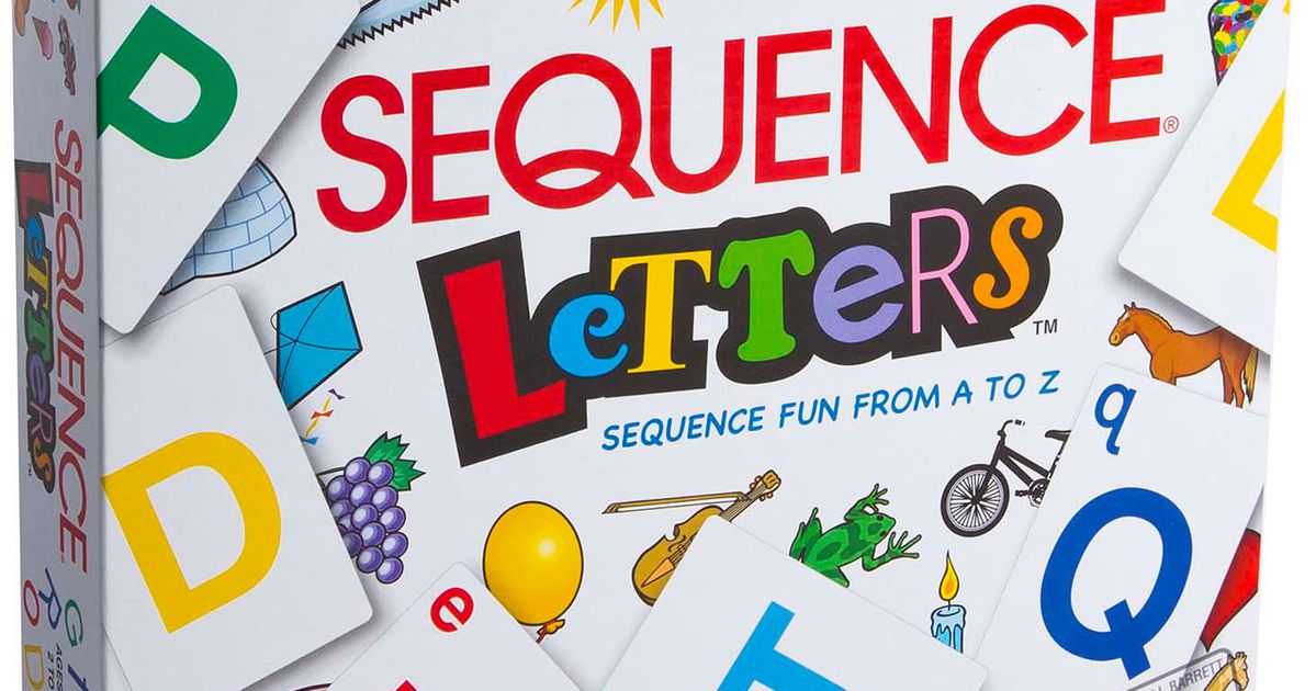 NEW Sequence Letters by Jax- Fun From A to Z