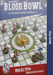 Blood Bowl: Third Season Edition – High Elf Pitch: Double-sided Pitch and Dugouts