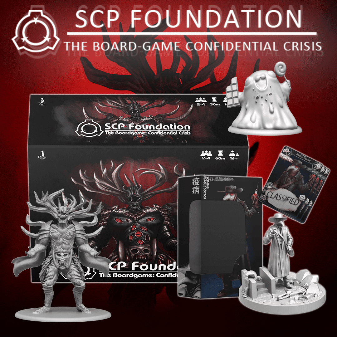 SCP Foundation: The Board Game – Confidential Crisis cover