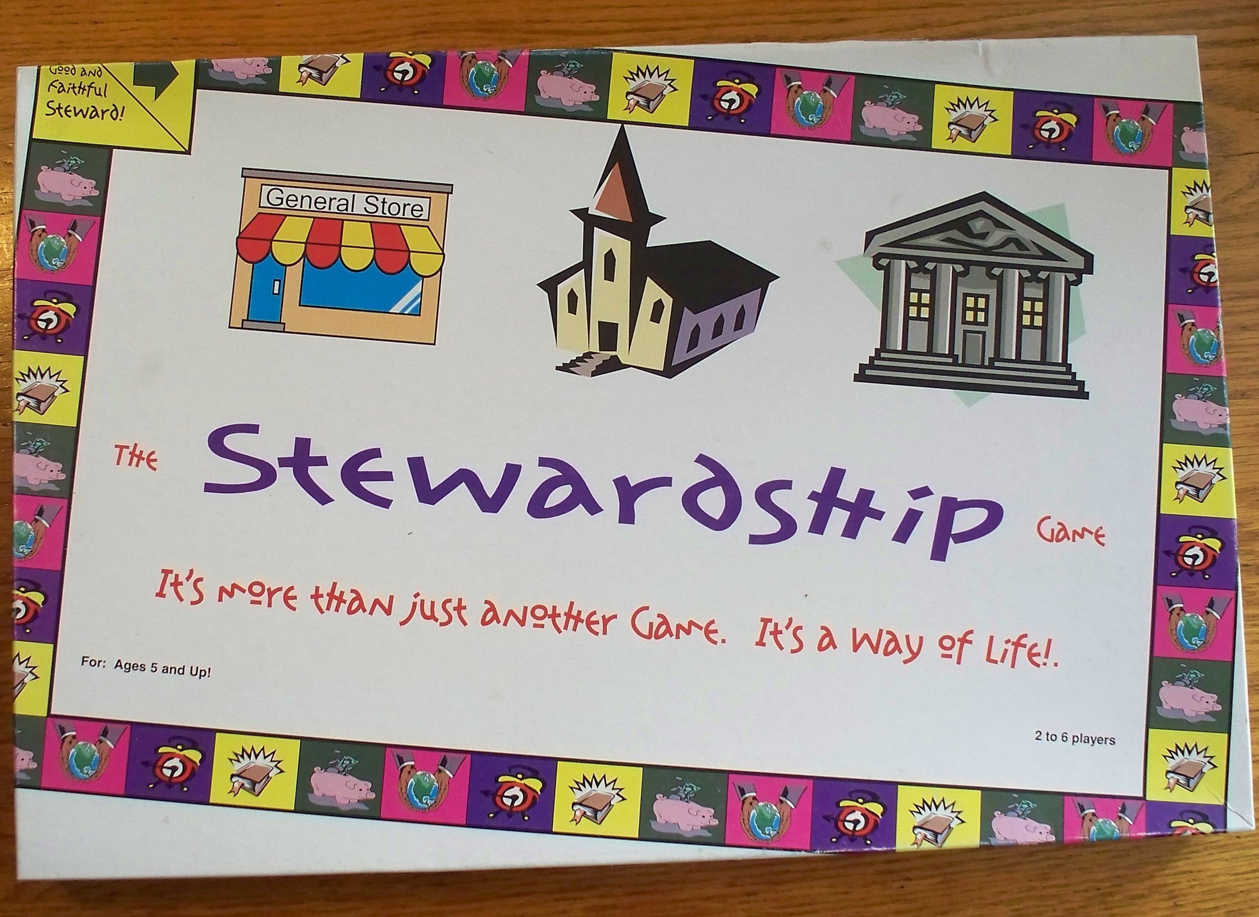The Stewardship Game box art