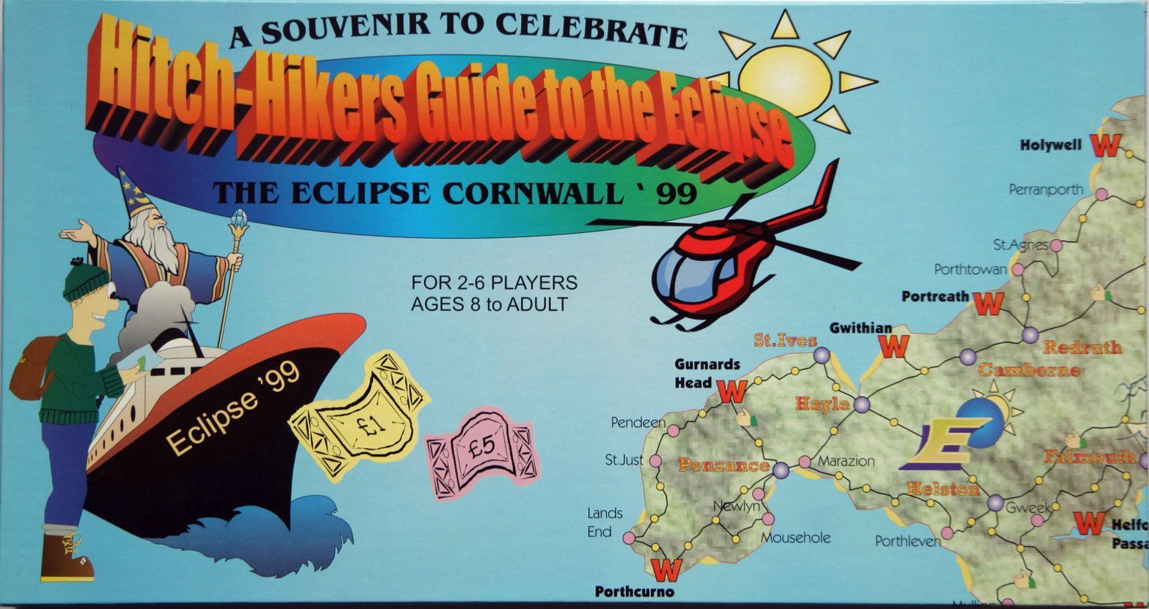 Hitch-Hikers Guide to the Eclipse box art