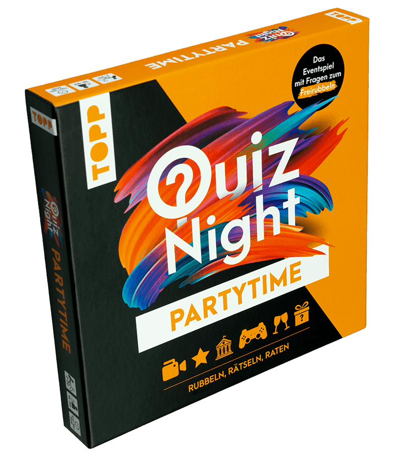 Quiznight: Partytime – RUBBELN, RÄTSELN, RATEN