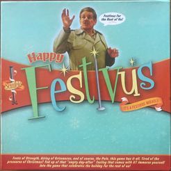 NEW SEALED SEINFELD HAPPY FESTIVUS BOARD GAME COLLECTIBLE BY AQUARIUS 