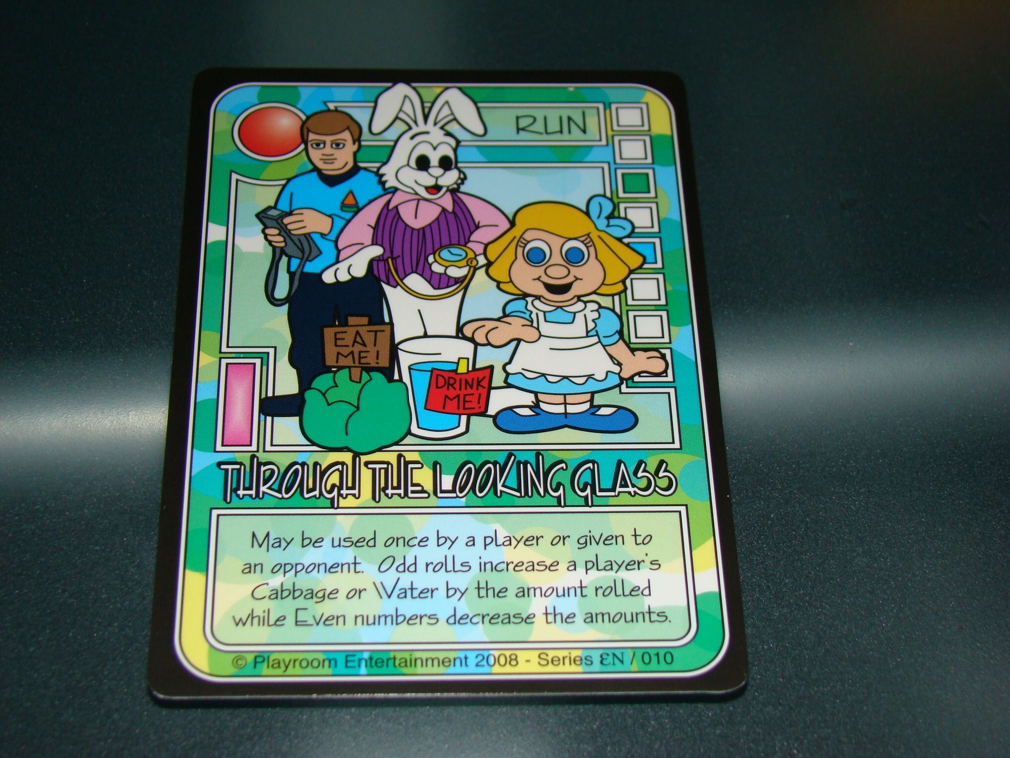 Killer Bunnies and the Quest for the Magic Carrot: Through The Looking Glass Promo Card