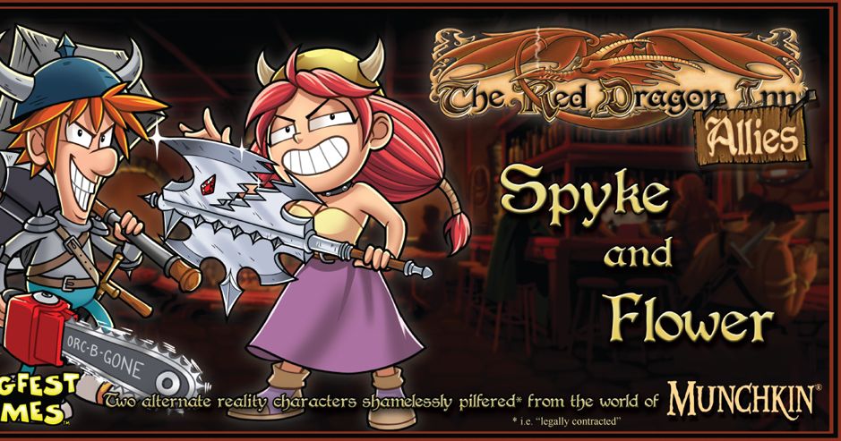 The Red Dragon Inn: Allies Spyke and Flower | Game |