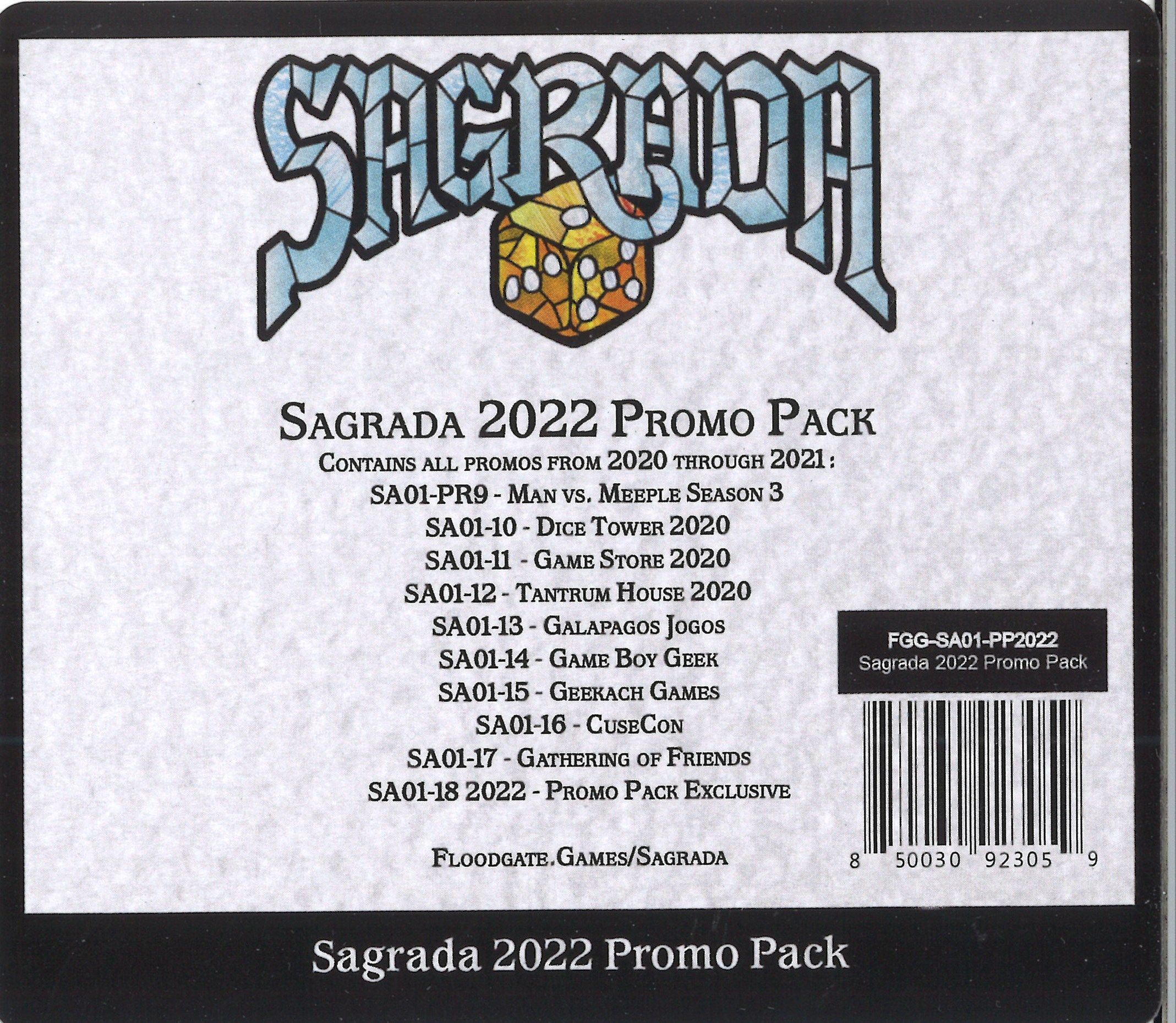Sagrada: 2022 Promo Pack