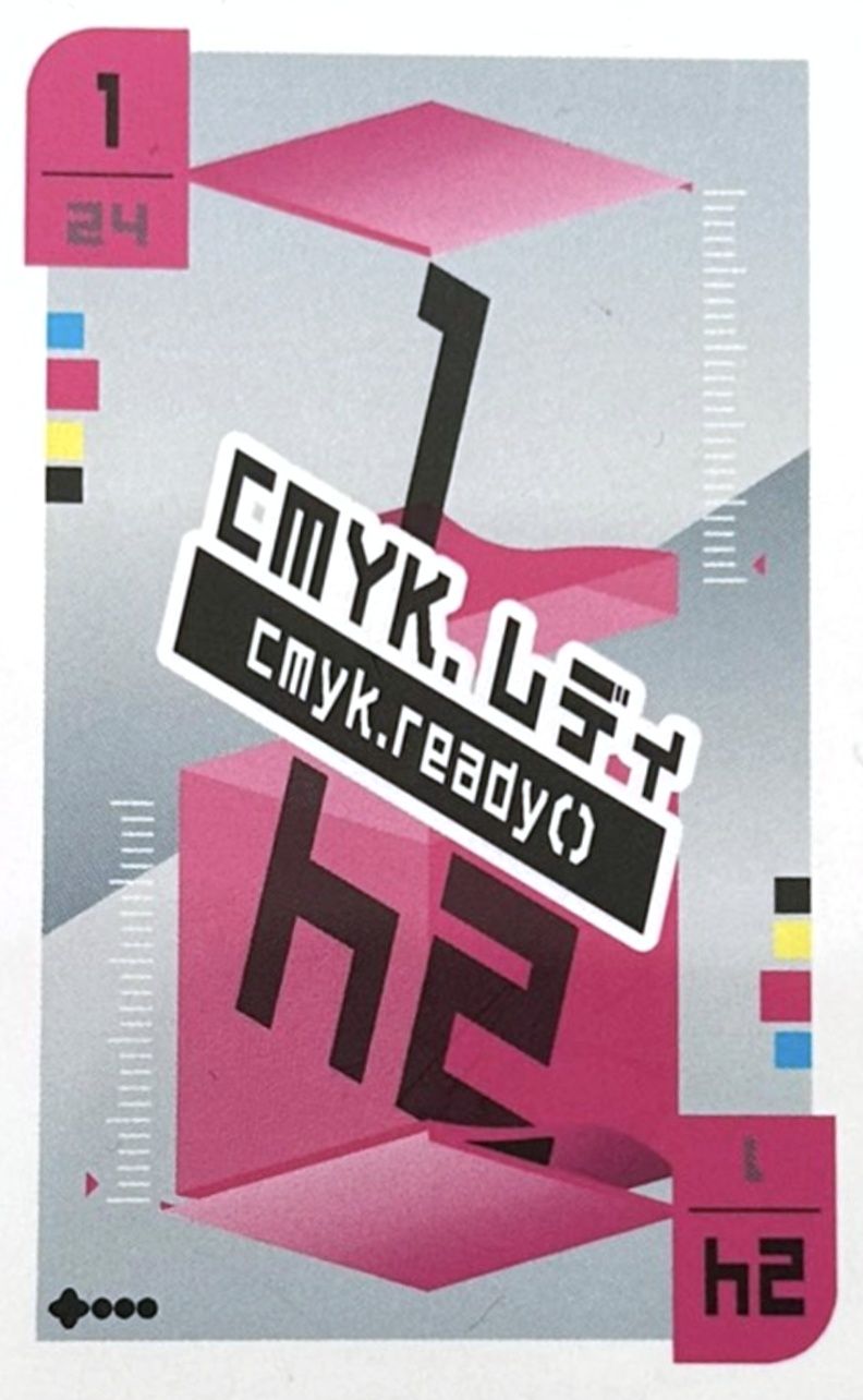 Cover art for CMYKレディ (CMYK Ready)