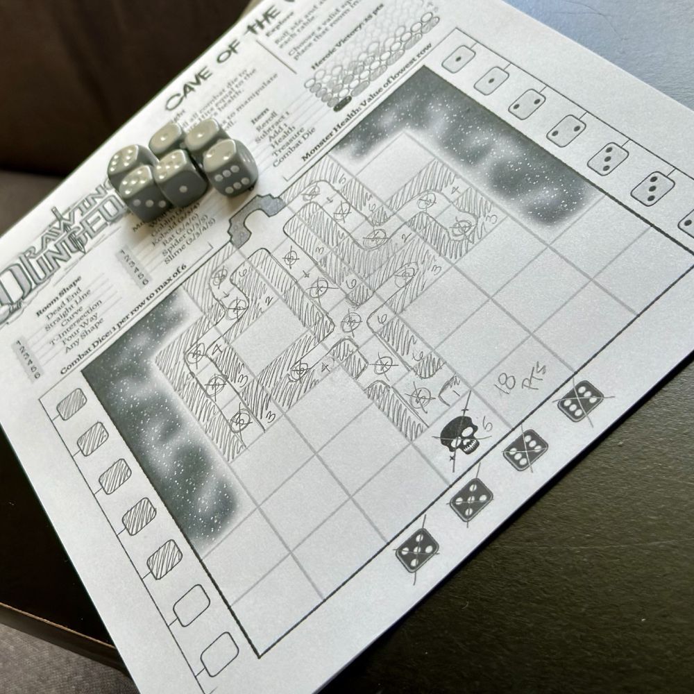 Illustration 4 de Dungeon Draw - A Rogue-Like Crawl You Can Customize