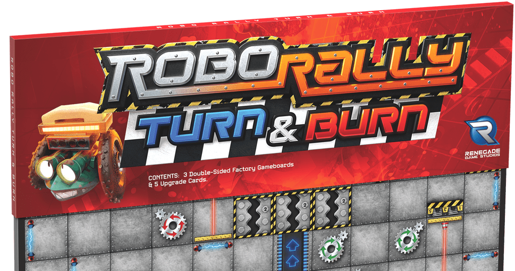 Robo Rally: Turn & Burn | Board Game | BoardGameGeek