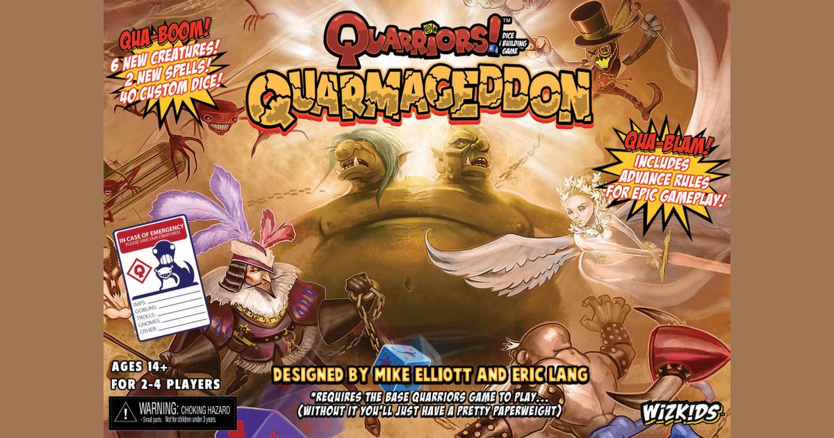 QUARTIFACTS EXPANSION GAME BRAND NEW & SEALED QUARRIORS 