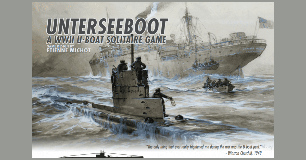 Unterseeboot U Boat Solitaire Board Game Boardgamegeek