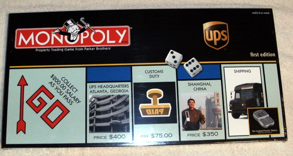 Monopoly: UPS cover art