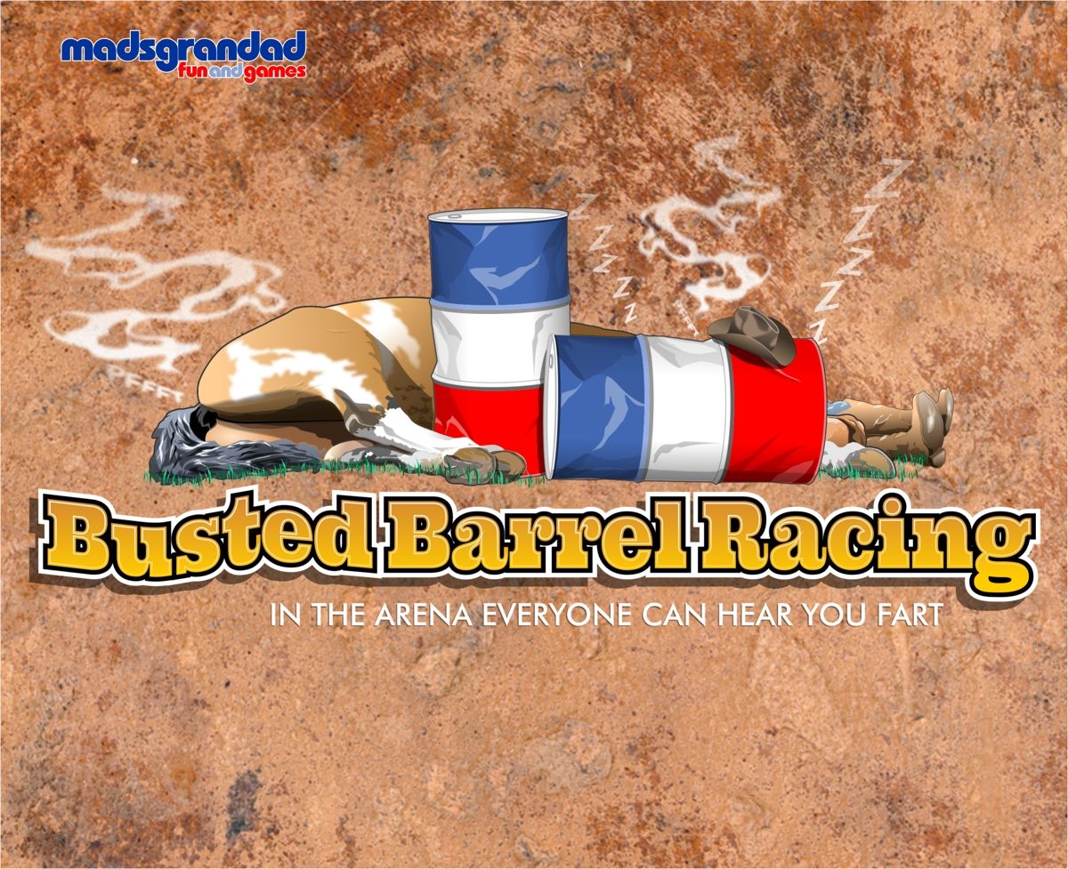 Busted Barrel Racing box art