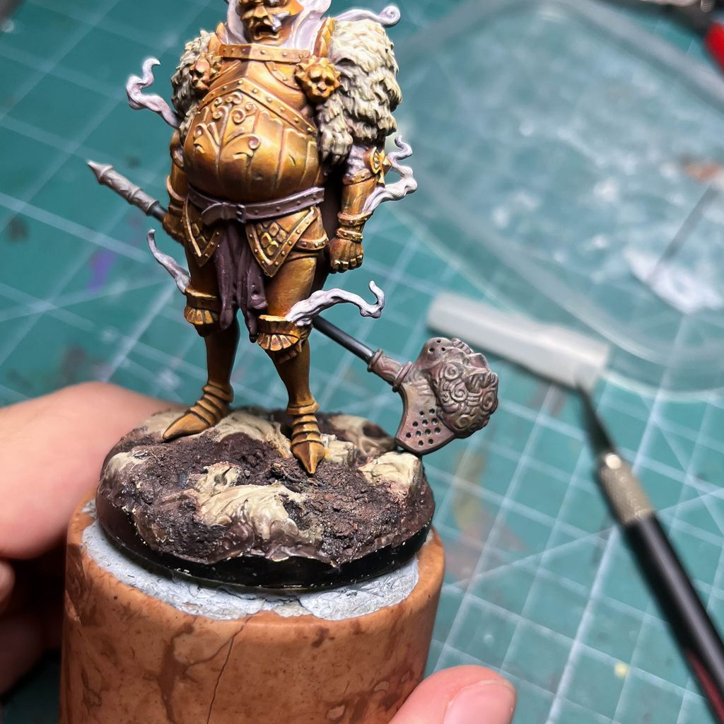 LY19 | Work in Progress: Gold Smoke Knight | Lantern Twelve | a Kingdom ...