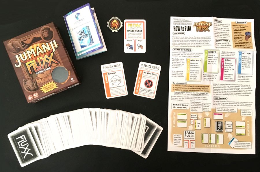 Jumanji Fluxx Image Boardgamegeek