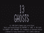 Video Game: 13 Ghosts