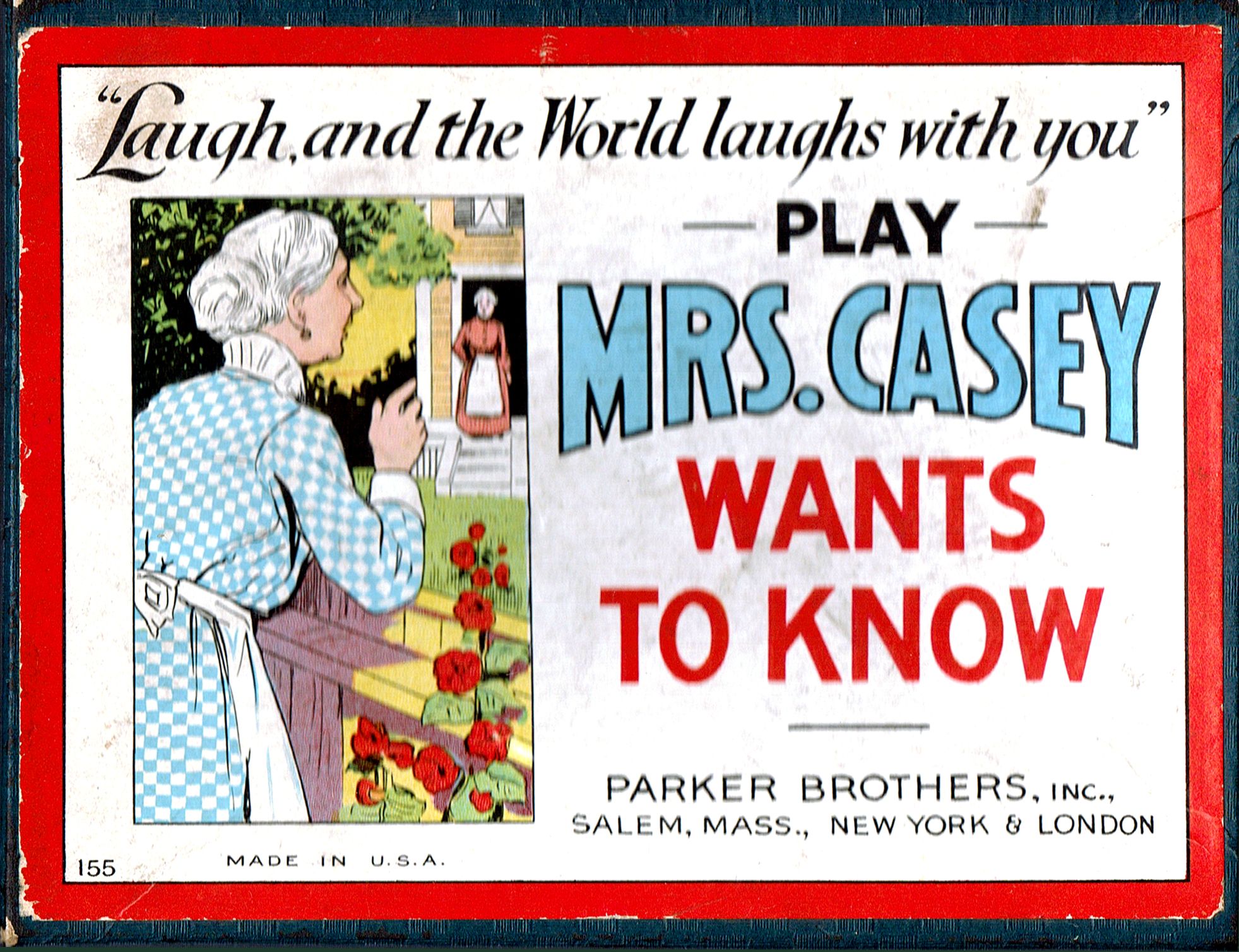 Mrs. Casey Wants to Know cover art